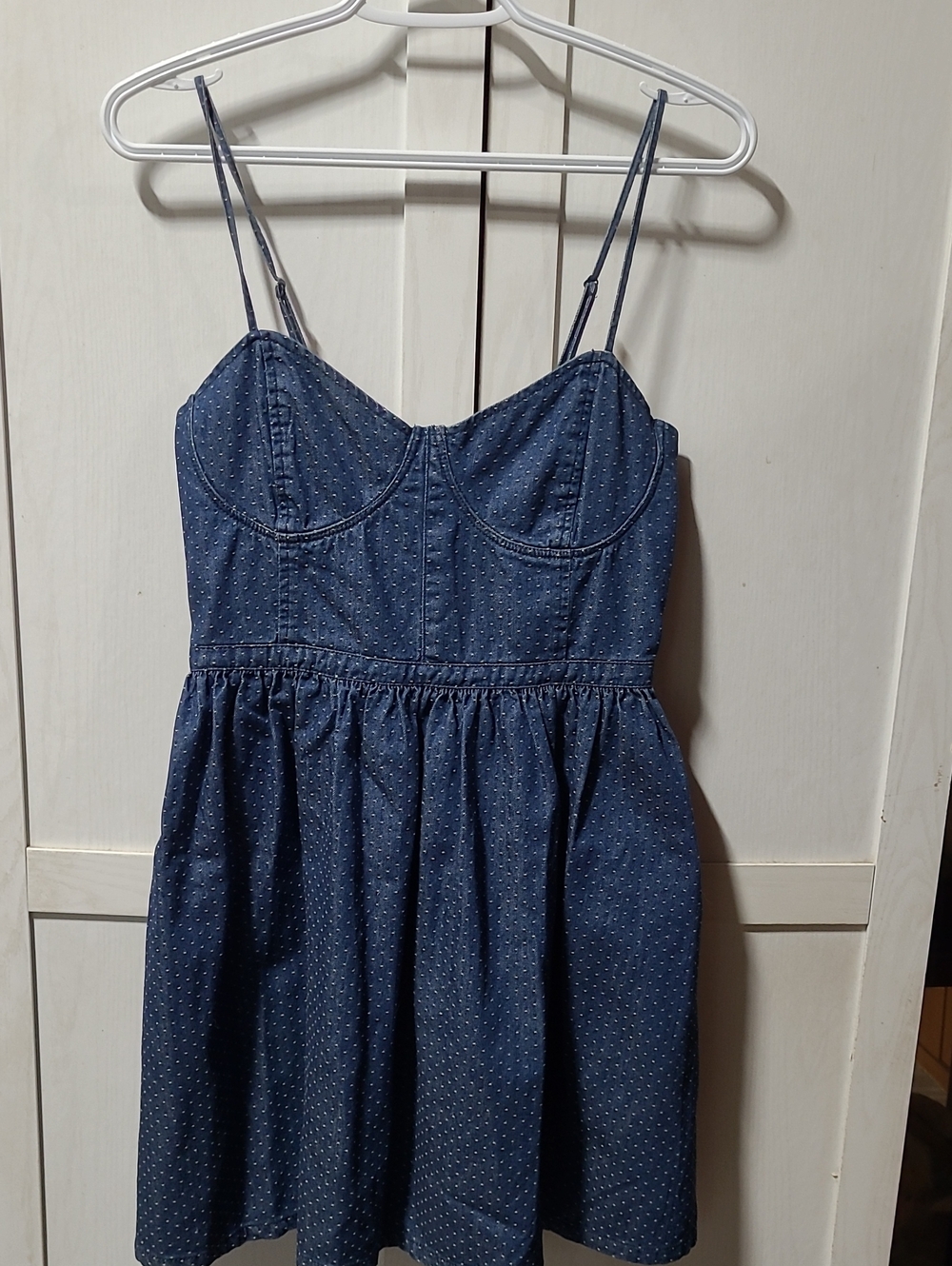 Free People Denim Mini Dress